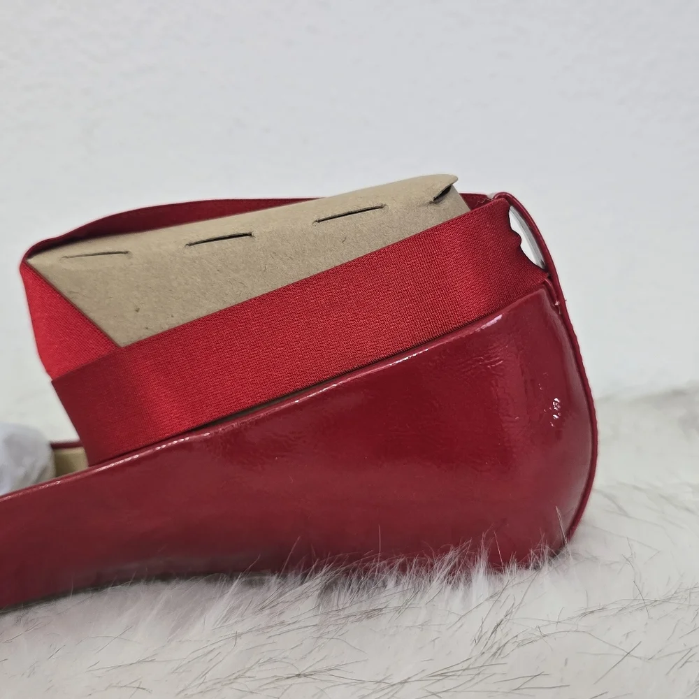 Jessica Simpson Mandayss Red Muse Ballet Flat Women's 10 - Picture 4 of 7